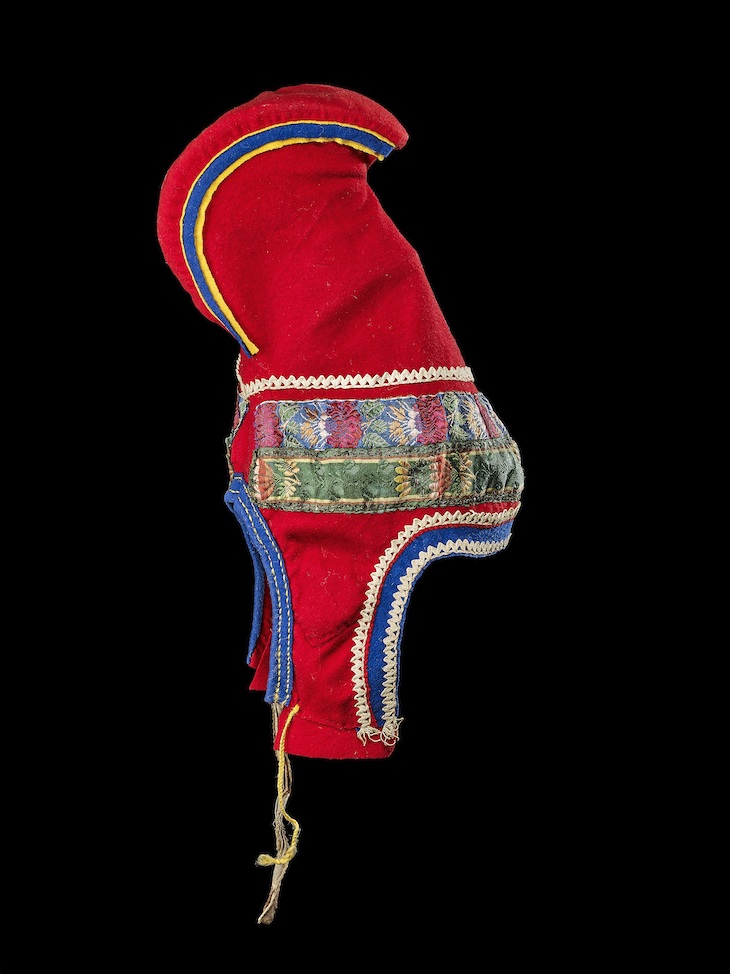 Woman’s hat (before 1919), Sámi, Norway.