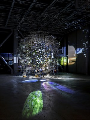 Installation view of ‘Night into Day’ at the Fondation Cartier, Paris, in October 2020.