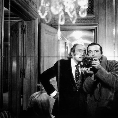 'Me and Dali in New York', 1972, David Bailey.