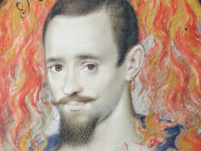 (c. 1600–10; detail), Isaac Oliver. Ham House, Surrey.