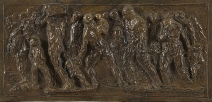 Les émigrants (c. 1850–52), Honoré Daumier.