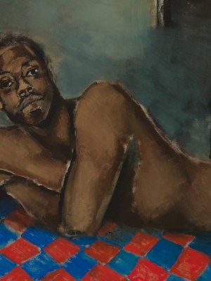 (detail; 2016), Lynette Yiadom-Boakye.