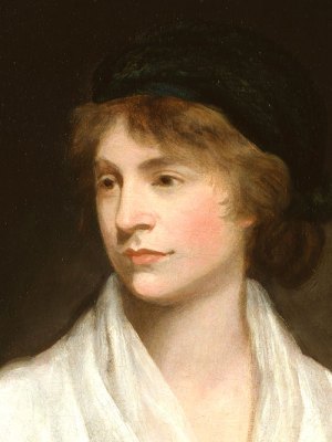 Mary Wollstonecraft (detail; c. 1797), John Opie. National Portrait Gallery, London