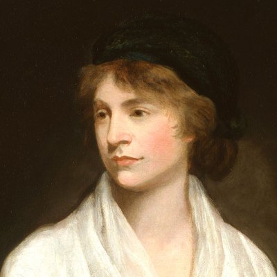 Mary Wollstonecraft (detail; c. 1797), John Opie. National Portrait Gallery, London