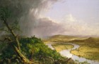 View from Mount Holyoke, Northampton, Massachusetts, after a Thunderstorm – The Oxbow (1836), Thomas Cole. The Metropolitan Museum of Art, New York