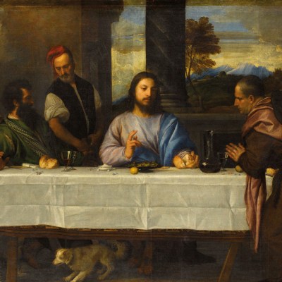 The Supper at Emmaus (c. 1530), Titian.