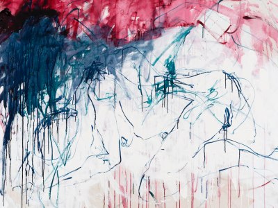 It - didnt stop - I didnt stop (detail; 2019), Tracey Emin.