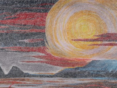 An Unkindness (detail; 2019), Robyn O’Neil.