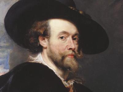 Self-Portrait (detail; 1623), Peter Paul Rubens.