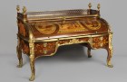 Roll-top desk (c. 1770), cabinetwork by Jean-Henri Riesener, model designed by Jean-François Oeben