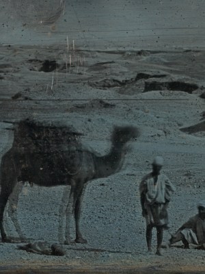 Near Alexandria: The Desert (detail; 1842), Joseph-Philibert Girault de Prangey.
