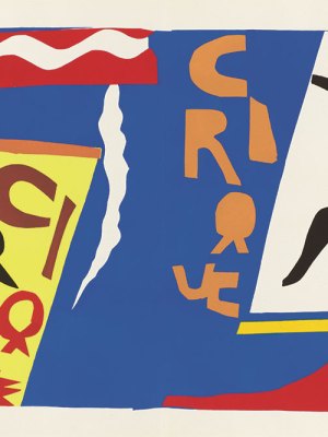 ‘Cirque’ from Jazz (1947), Henri Matisse. Philadelphia Museum of Art.