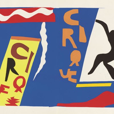 ‘Cirque’ from Jazz (1947), Henri Matisse. Philadelphia Museum of Art.