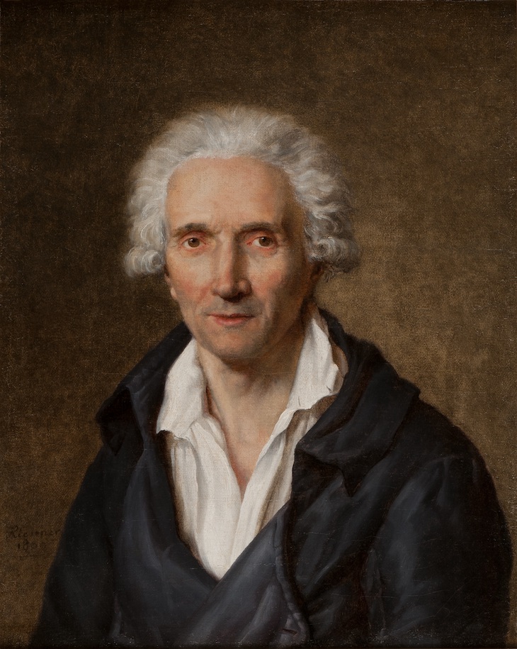 Portrait of Jean-Henri Riesener, the artist’s father (1800), Henri François Riesener.