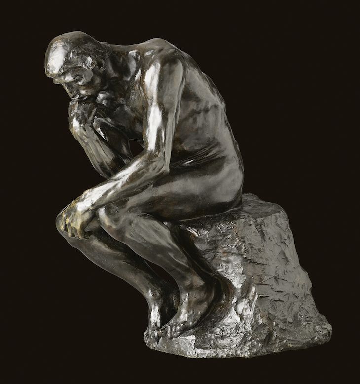 The Thinker (1880/82), Auguste Rodin.