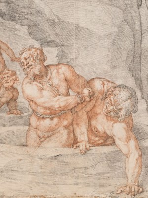 Ninth Circle: The Giants (Inferno, Canti (detail; 1586–88), Federico Zuccari.