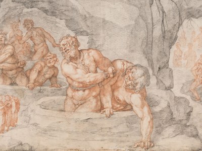 Ninth Circle: The Giants (Inferno, Canti (detail; 1586–88), Federico Zuccari.