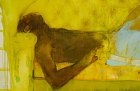 Blessed Are Those Who Mourn (Breonna! Breonna!) (detail; 2020), Jennifer Packer. Private collection.