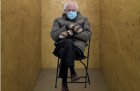 Bernie Sanders in Wolfgang Laib’s ‘Where have you gone – where are you going?’ (via Phillips Collection)