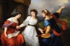 Self-portrait of the Artist Hesitating Between the Arts of Music and Painting (1794), Angelica Kauffman. Nostell Priory, West Yorkshire.