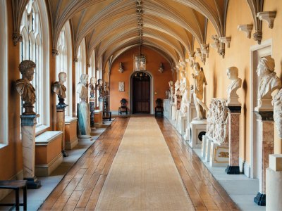 The South Cloister at Wilton House, designed by James Wyatt in c. 1801.