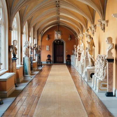 The South Cloister at Wilton House, designed by James Wyatt in c. 1801.