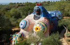 The Empress in the Tarot Garden at Garavicchio.