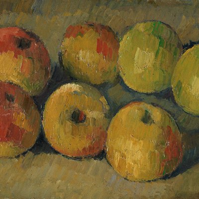 Still Life with Apples (1877–78), Paul Cézanne.