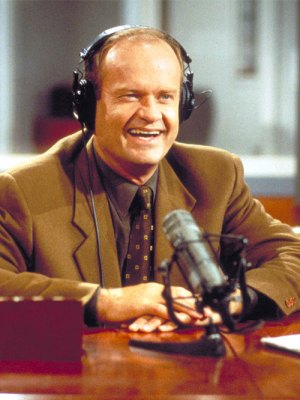 Schlock jock: Kelsey Grammer as Frasier.Photo: Gale Adler/Paramount