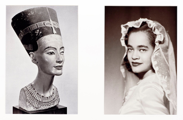 Miscegenated Family Album (Sisters I), L: Nerfnefruaten Nefertiti; R: Devonia Evageline O’Grady (1980/94), Lorraine O'Grady.