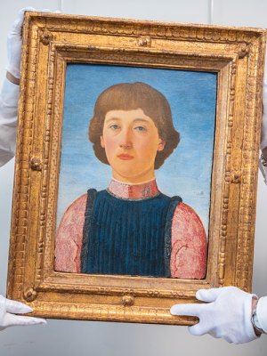 Lad culture: Piero del Pollaiuolo’s Portrait of a Youth (c. 1460s/70s). Sotheby’s, London (estimate £4m-£6m).