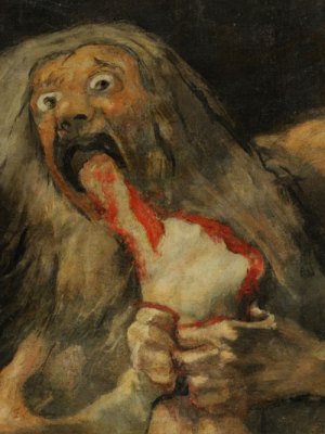 Saturn (1820–23), Francisco de Goya. Museo del Prado, Madrid