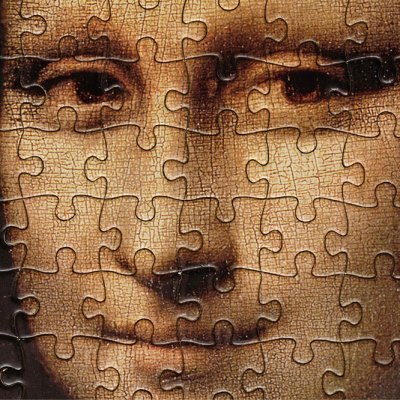 Lockdown Lisa: La Gioconda as a jigsaw.
