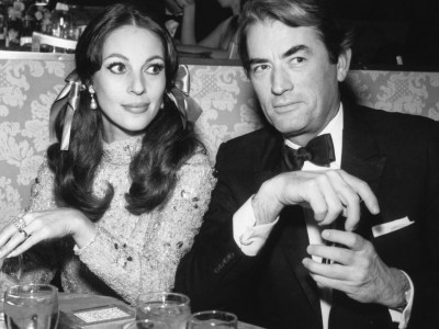 Véronique and Gregory Peck in 1967.