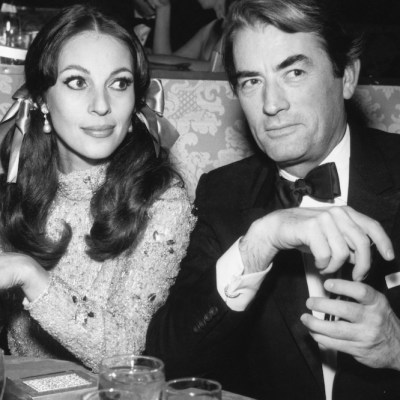 Véronique and Gregory Peck in 1967.