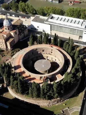The Mausoleum of Augustus.