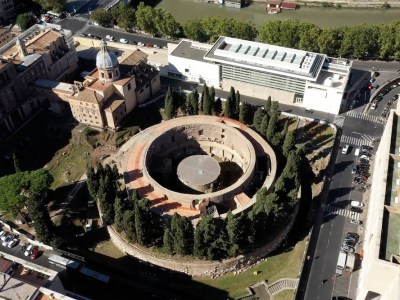 The Mausoleum of Augustus.
