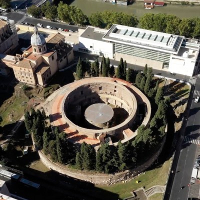 The Mausoleum of Augustus.
