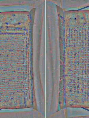The undertext of the Codex Zacynthius shown through multispectral imagery.