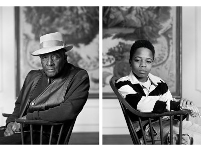 Fred Stewart II and Tyler Collins from the series The Birmingham Project (2012), Dawoud Bey. Courtesy Rena Bransten Gallery, San Francisco, CA and Rennie Collection, Vancouver; © Dawoud Bey