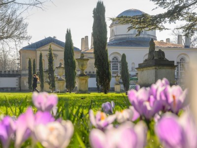 Chiswick House, from the gardens