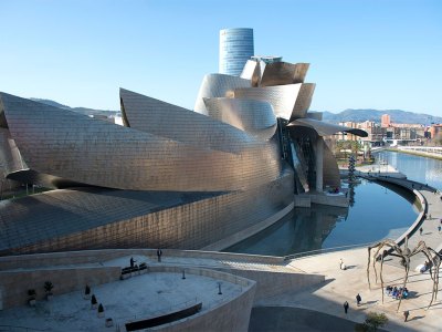 Basque in glory: the Guggenheim Bilbao photographed in 2020.