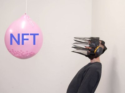 Flower Thief (NFT promo) (2021), Jan Erichsen © the artist