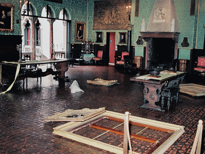 Who’s been framed? The Isabella Stewart Gardner museum in the aftermath of the heist in 1990.