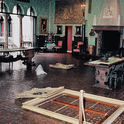 Who’s been framed? The Isabella Stewart Gardner museum in the aftermath of the heist in 1990.