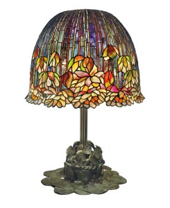 1906 - Louis Comfort Tiffany - Dragonfly  Art glass lamp, Tiffany  inspired lamps, Stained glass lamps