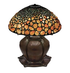 1906 - Louis Comfort Tiffany - Dragonfly  Art glass lamp, Tiffany  inspired lamps, Stained glass lamps