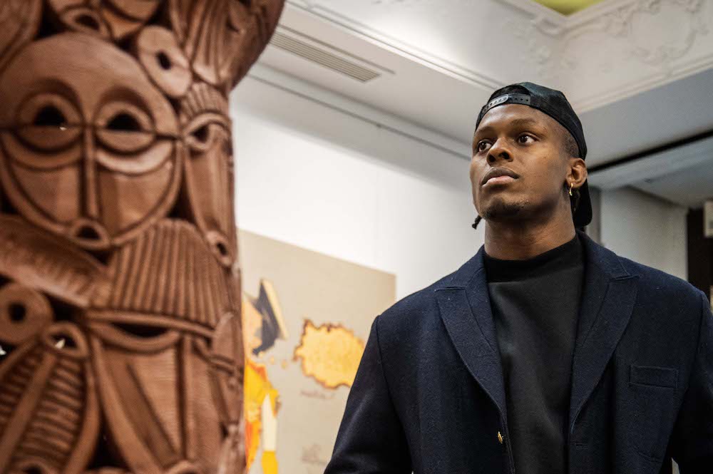 ‘You don’t have to man-manage artists’ – Maro Itoje talks African art