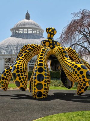 Dancing Pumpkin (2020), Yayoi Kusama.