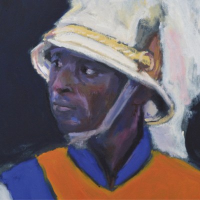 Untitled: Midnight, Drummer, Number Two (detail; 2020), Enrico Riley.